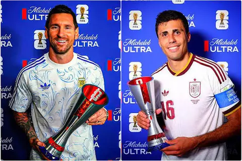 أرقام قياسية تنتظر القائدين.. رودري وميسي أمام موعد تاريخي في نهائي كأس العالم